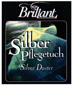 Brillant Silber Pflegetuch Silver Duster