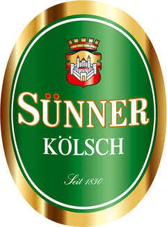 SÜNNER KÖLSCH Seit 1830