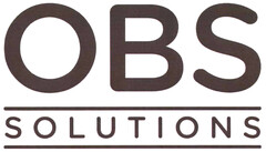 OBS SOLUTIONS