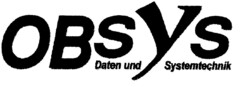 OBSYS Daten und Systemtechnik