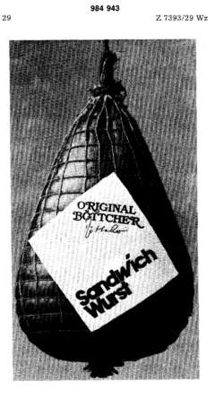 ORIGINAL BÖTTCHER Sandwich Wurst
