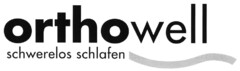 orthowell schwerelos schlafen