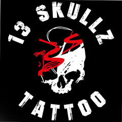 13 SKULLZ TATTOO