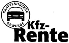 Kfz-Rente KRAFTFAHRZEUG GEWERBE