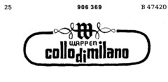 WAPPEN coolo di milano