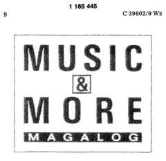 MUSIC & MORE MAGALOG