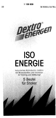 DEXTRO  ENERGEN ISO ENERGIE