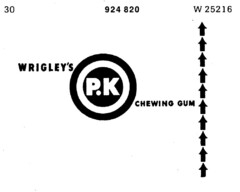 WRIGLEY'S CHEWING GUM