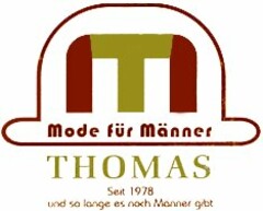 Mode für Männer THOMAS