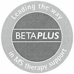 BETAPLUS Leading the way in MS therapy support