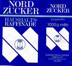 NORD ZUCKER HAUSHALTS-RAFFINADE