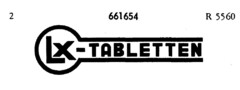 LX TABLETTEN