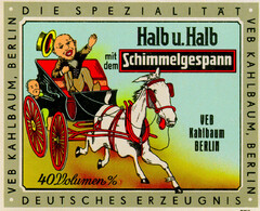 Halb u. Halb mit dem Schimmelgespann