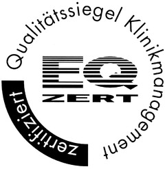 Qualitätssiegel Klinikmanagement EQ ZERT zertifiziert
