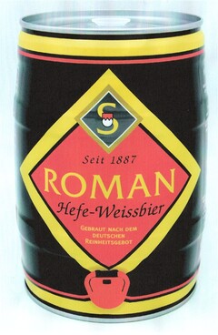 Seit 1887 ROMAN Hefe-Weissbier