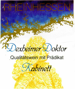 RHEINHESSEN Dexheimer Doktor Qualitätswein mit Prädikat Kabinett