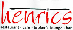 henrics restaurant · café · broker's lounge · bar