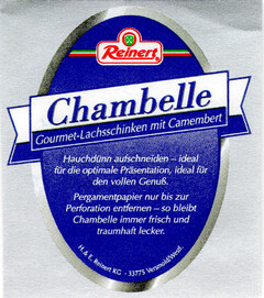 Chambelle Gourmet-Lachsschinken mit Camembert