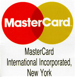 MasterCard MasterCard International Incorporated, New York