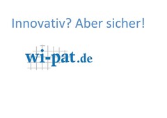 Innovativ? Aber sicher! wi-pat.de