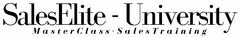 SalesElite - University MasterClass - SalesTraining