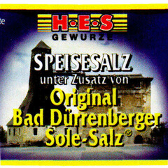 SPEISESALZ unter Zusatz von Original Bad Dürrenberger Sole-Salz