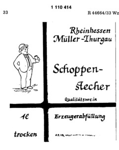 Rheinhessen Müller-Thurgau Schoppen-stecher