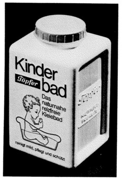 Töpfer Kinder bad