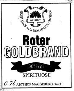 Roter GOLDBRAND