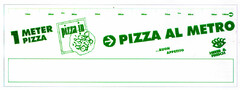 1 METER PIZZA - pizza in - PIZZA AL METRO