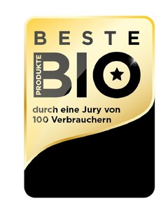 BESTE BIO Produkte durch eine Jury von 100 Verbrauchern