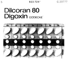 Dilcoran 80 Digoxin