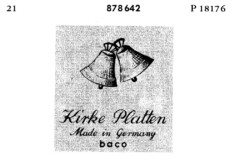 Kirke Platten Made in Germany baco