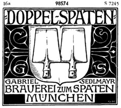 DOPPEL-SPATEN BRAUEREREI ZUM SPATEN MÜNCHEN