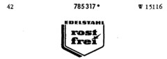 EDELSTAHL rost frei