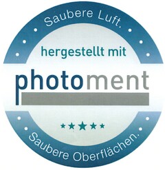 ··· Saubere Luft. ··· hergestellt mit photoment ·· Saubere Oberflächen. ··