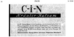 C-i-N Kräuter-Balsam