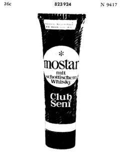 mostar mit schottischem Whisky Club Senf