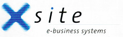 Xsite e-business sytems