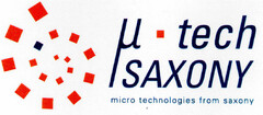 u-tech SAXONY micro technologies from saxony