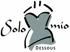 Solo mio DESSOUS