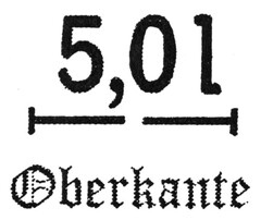 5,0l Oberkante