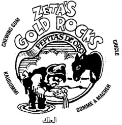 ZETA'S GOLD ROCKS