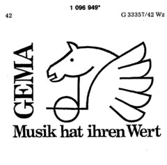 GEMA Musik hat ihren Wert