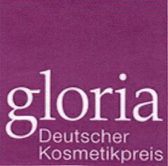 gloria Deutscher Kosmetikpreis