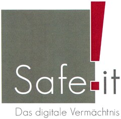 Safe!it Das digitale Vermächtnis
