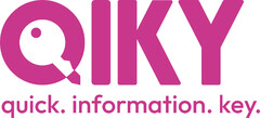 QIKY quick. information. key.