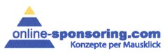 online-sponsoring.com Konzepte per Mausklick