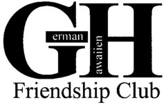 GH German Hawaiien Friendship Club