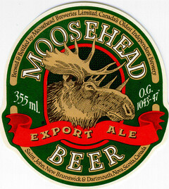 MOOSEHEAD BEER